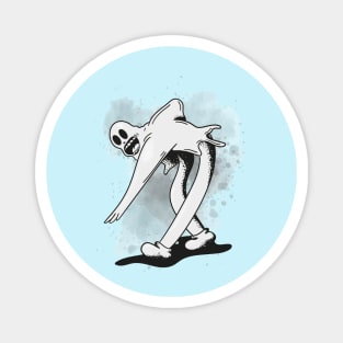 dancing ghost Magnet